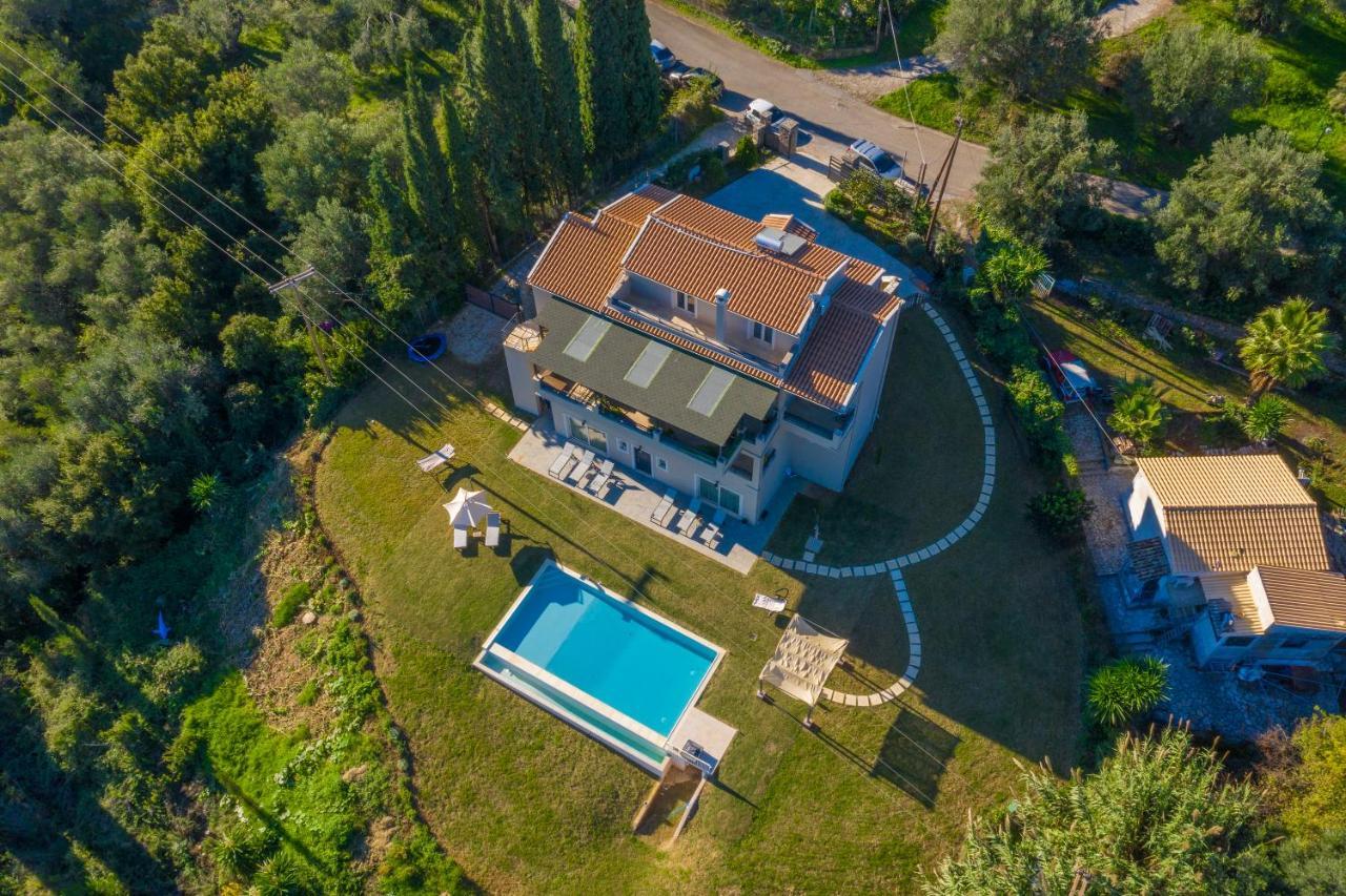 Ionian Sea View Villa By Whitedreamvillas Kato Korakiana Eksteriør billede