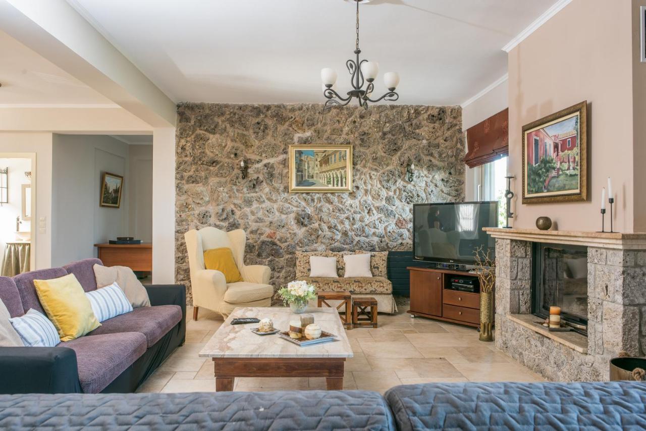 Ionian Sea View Villa By Whitedreamvillas Kato Korakiana Eksteriør billede