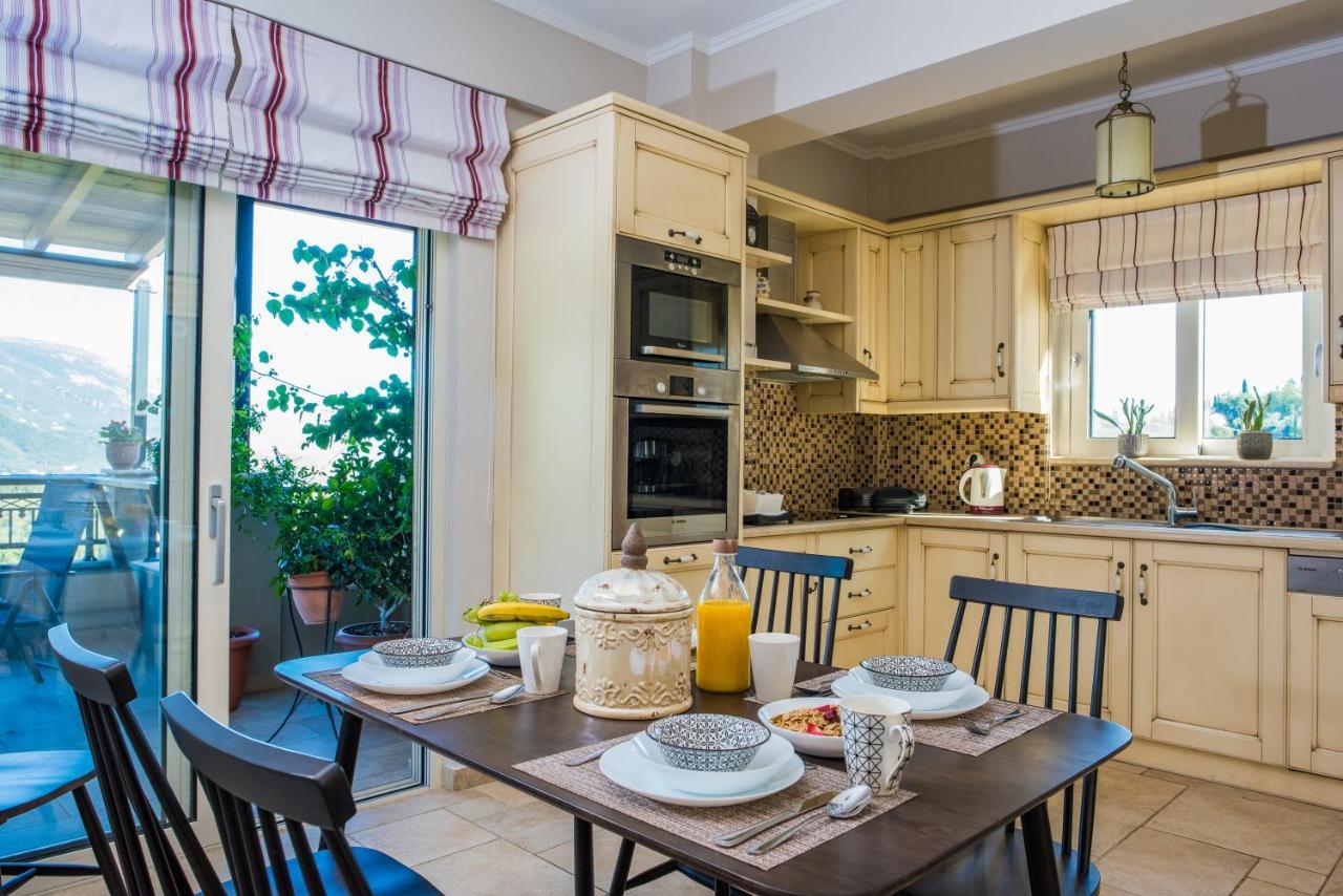 Ionian Sea View Villa By Whitedreamvillas Kato Korakiana Eksteriør billede